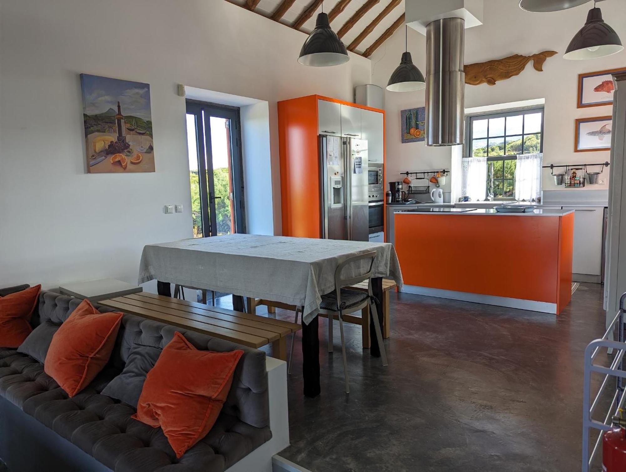 Casa Baleia Laranja Ocean-Front Villa Мадалена Екстериор снимка